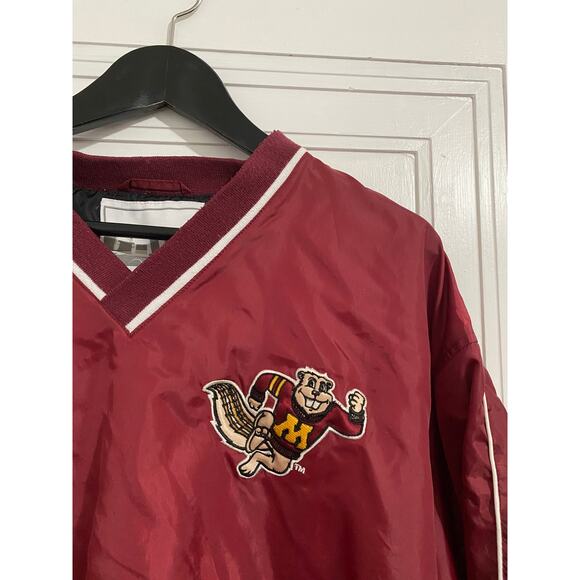 Retro Minnesota Gophers Windbreaker Jacket Men's Size XL - Picture 2 of 6